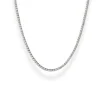 Collar Rivière con Diamantes 5,70 cts en Oro Blanco