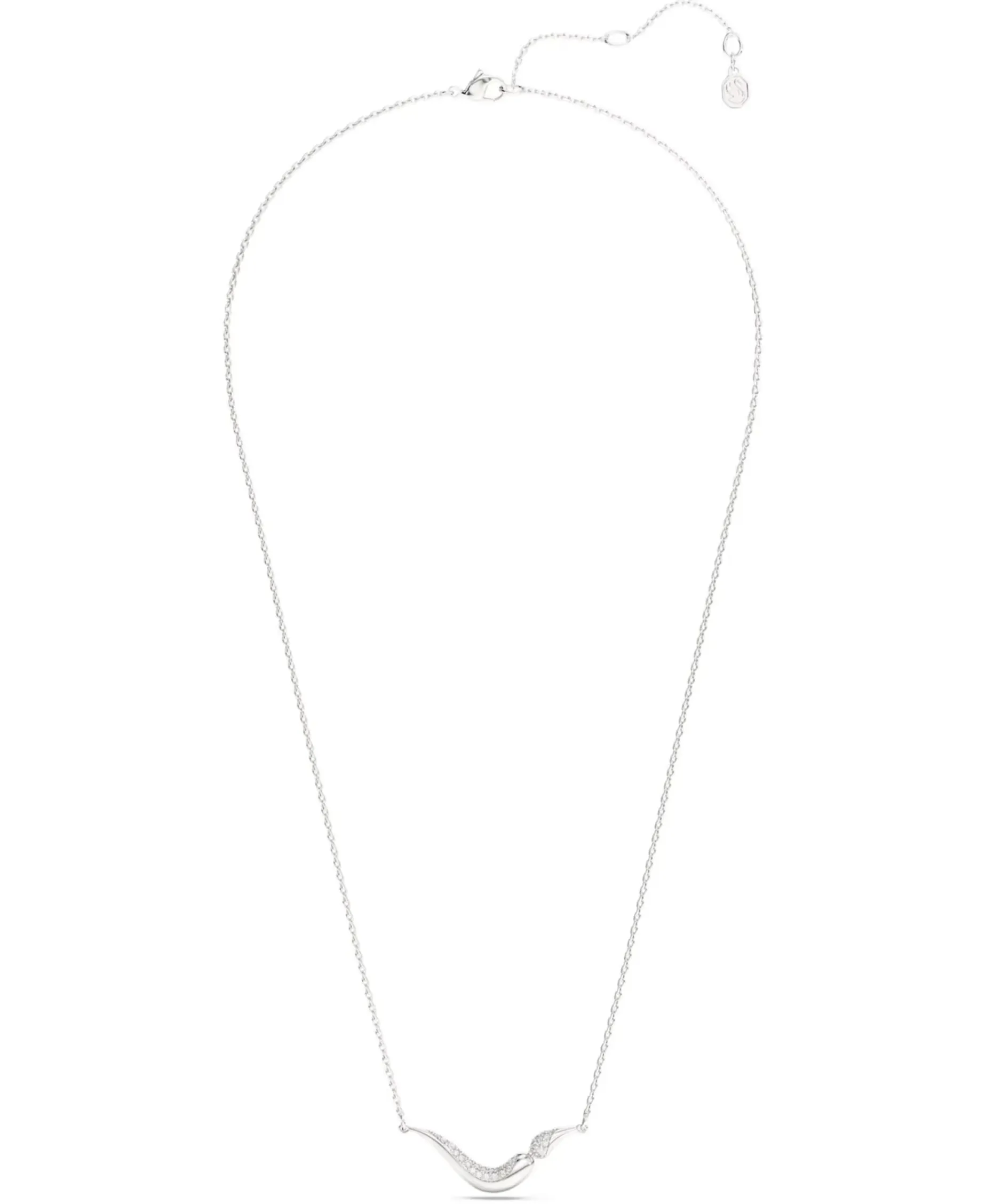 Collar Talla Redonda Swarovski Classica Plata de ley Swarovski Zirconia | 5740342