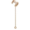 Ear Cuff Gold&Roses Ál Di Là Oro Rosa y Diamantes | GR-406.3