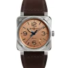 El Bell & Ross BR-03 Copper 41 mm | BR03A-GB-ST/SCA