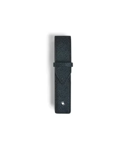 Estuche para escritura MONTBLANC Piel Azul - 220352