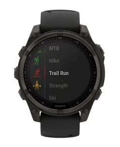 Garmin fēnix 8 Solar Sapphire GPS Gris Carbono Titanio DLC 47 mm | 010-02906-11