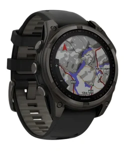 Garmin fēnix 8 Solar Sapphire GPS Gris Carbono Titanio DLC 47 mm | 010-02906-11