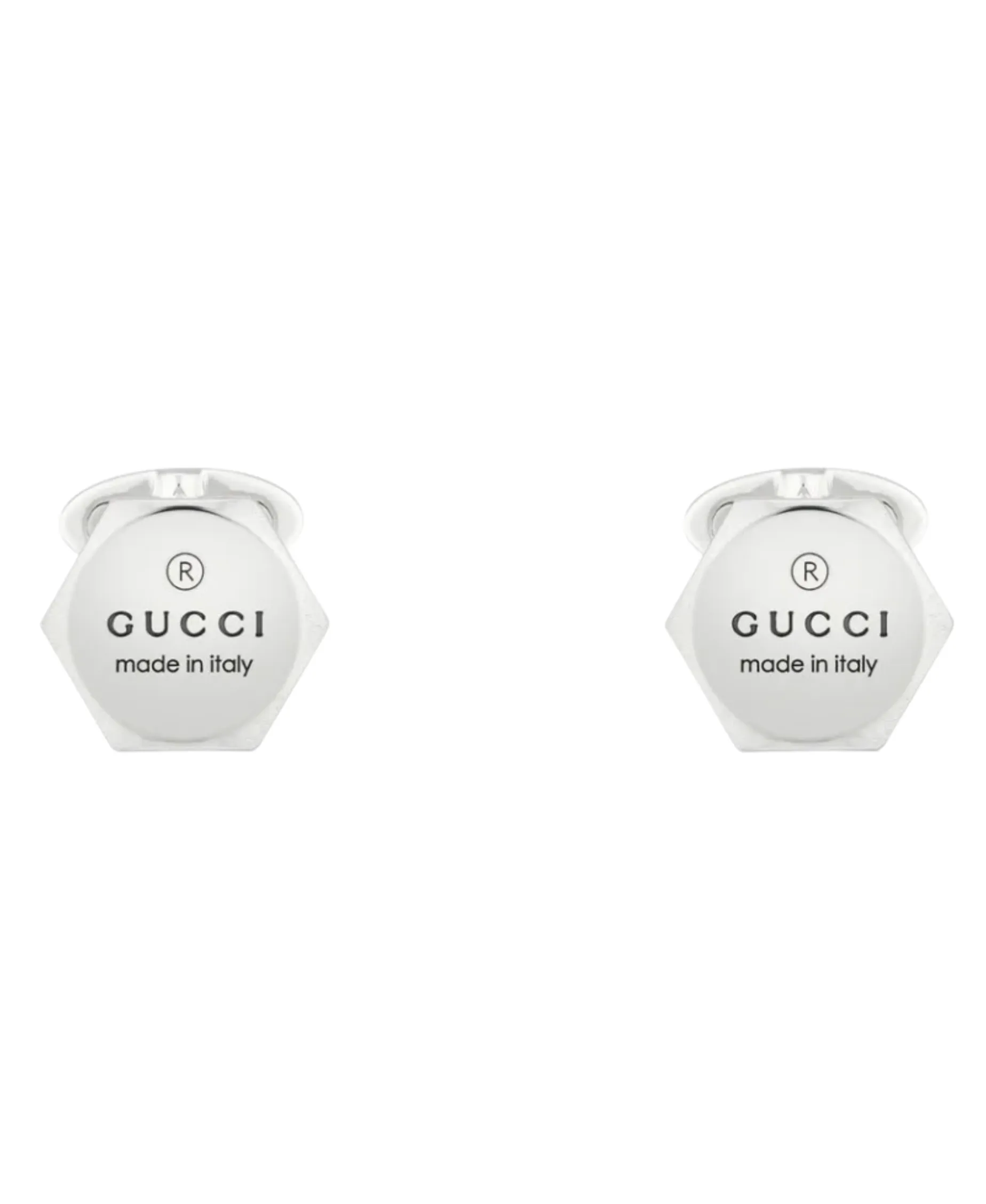 Gemelos Gucci Trademark en Plata | YBE77916300100U