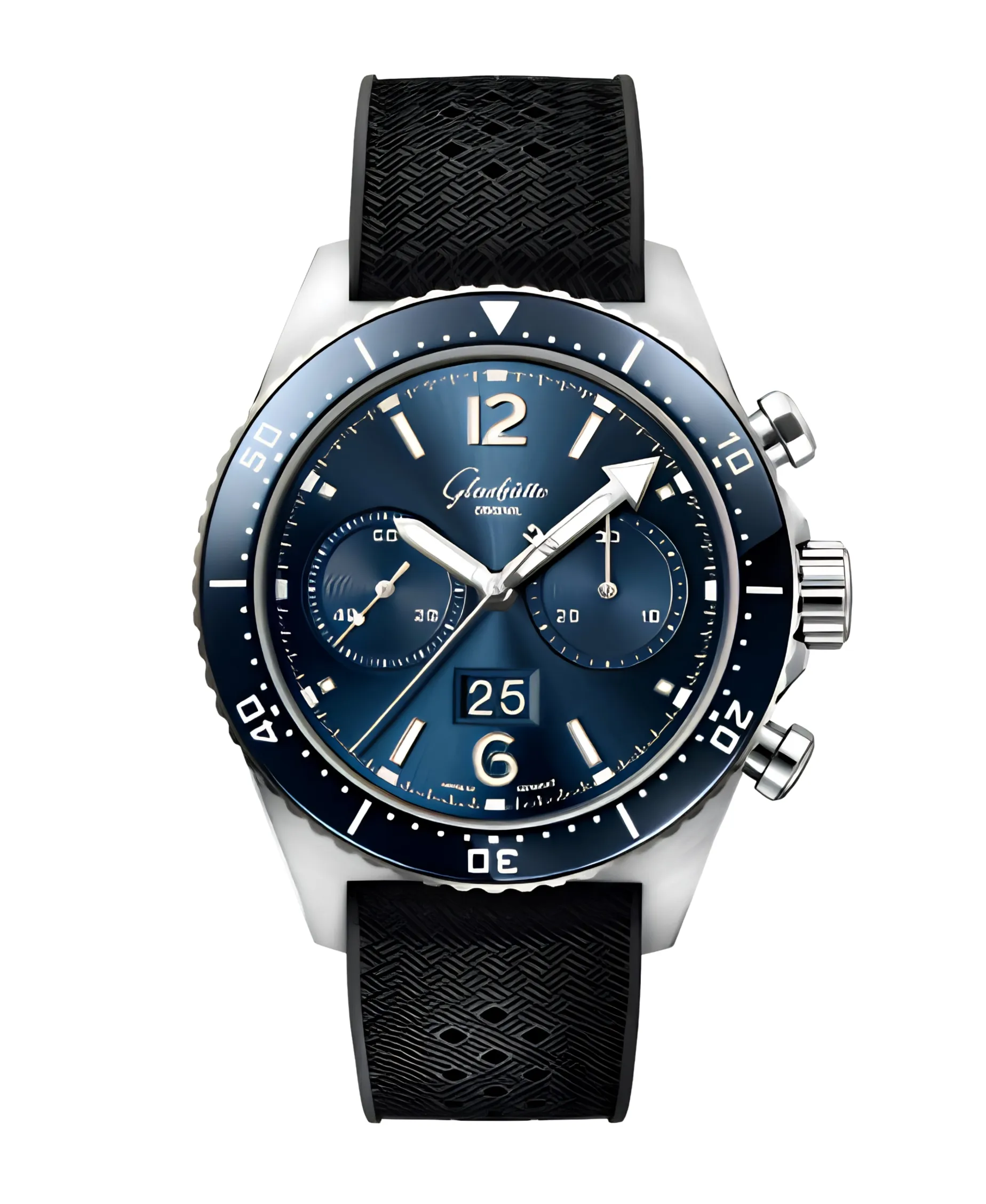 Glashütte Original SeaQ Chronograph Azul 43,2 mm | 1-37-23-02-81-36