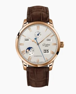 Glashütte Original Senator Excellence Calendario Perpetuo Oro Rojo 42 mm | 1-36-12-02-05-62