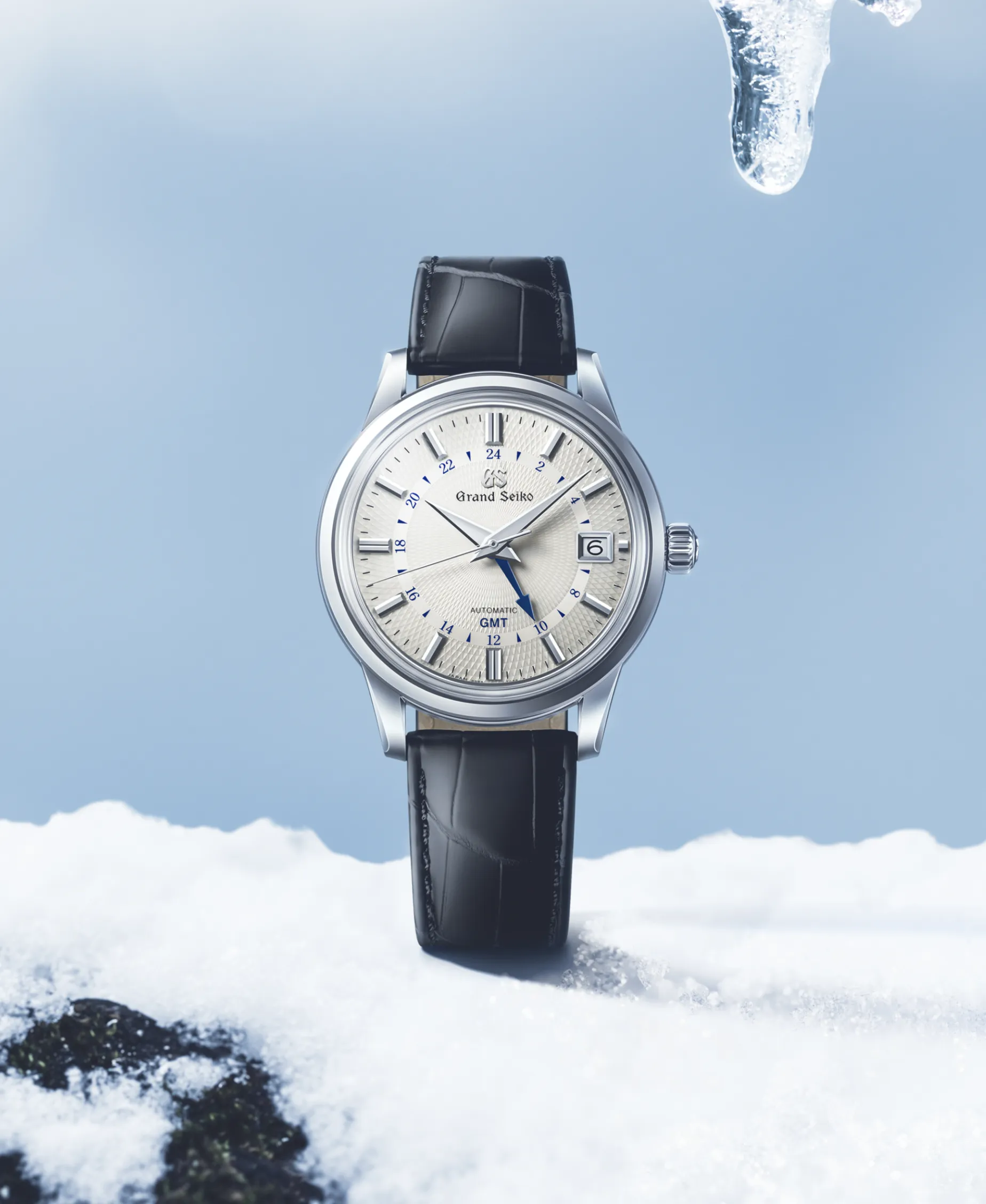 Grand Seiko Elegance Snowdrop GMT 39,5mm | SBGM255