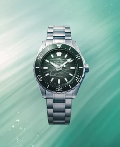Grand Seiko Evolution 9 Spring Drive U.F.A. Ushio 300 Diver Verde Titanio 40,8 mm | SLGB025