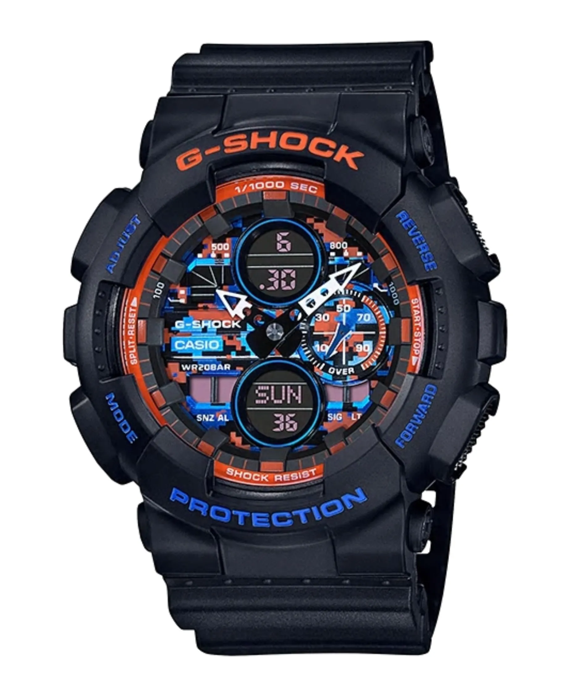 G-Shock analógico-digital 55 mm | GA-140CT-1A