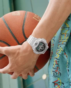 G-Shock 40º aniversario Clear Remix digital transparente 50 mm | DW-6940RX-7