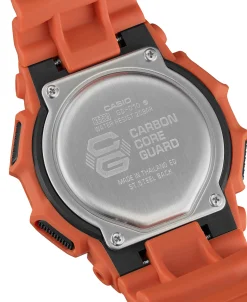 G-Shock Classic Carbon Core Guard Naranja 55 mm | GD-010-4ER