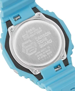 G-Shock Classic Carbon Core Guard Azul 48 mm | GA-2100-2A2ER
