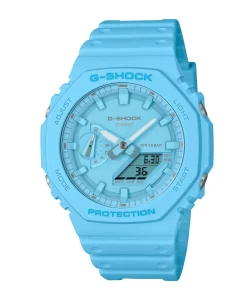 G-Shock Classic Carbon Core Guard Azul 48 mm | GA-2100-2A2ER
