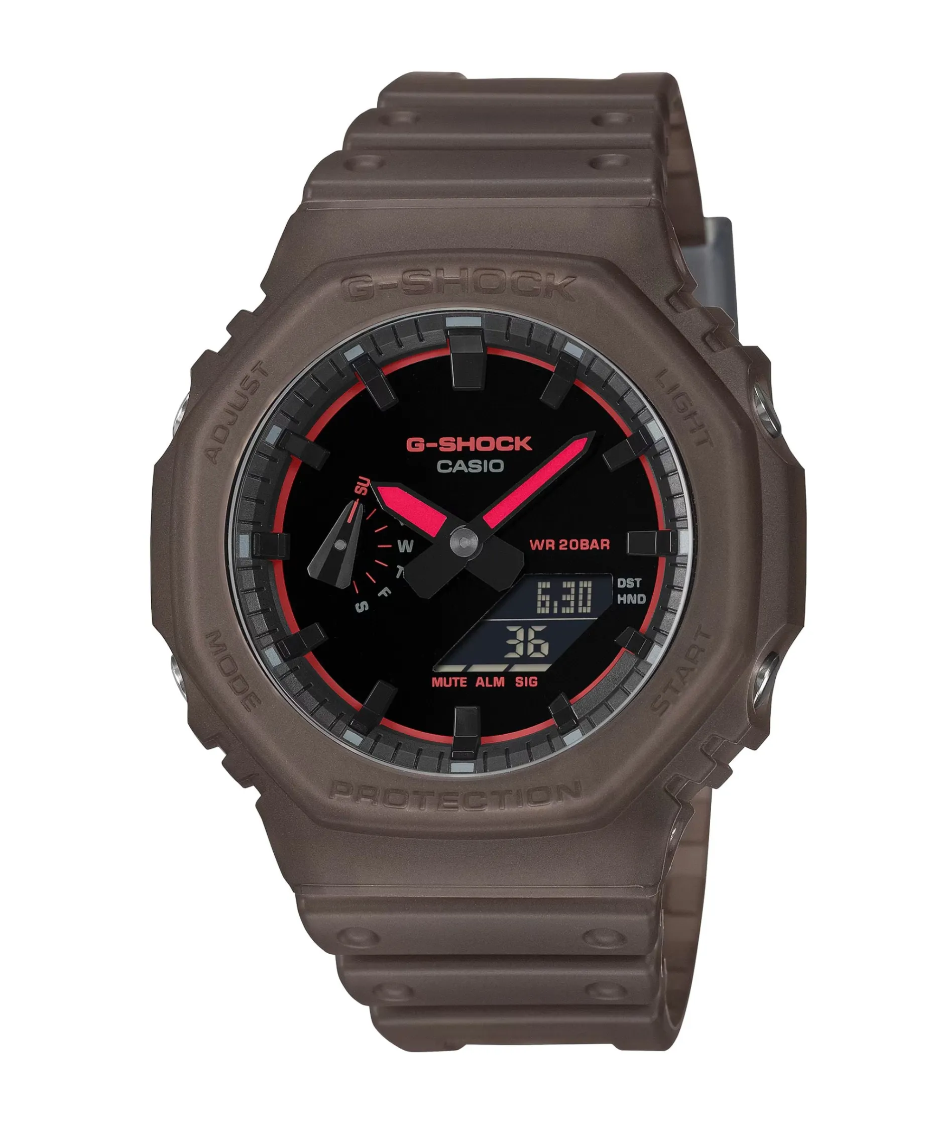 G-Shock GA Negro Carbono y Resina 45,4 mm | GA-2100K-5A