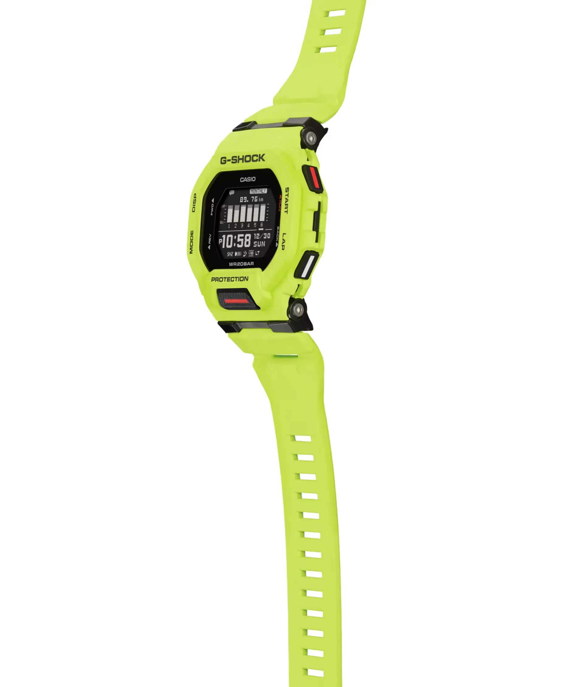 G-Shock G-Squad Strava Verde 45,9 mm | GBD-200-9ER