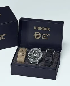 G-Shock G-Steel Carbon Core Guard GST Full Metal 50,3 mm | GST-B300E-5AER