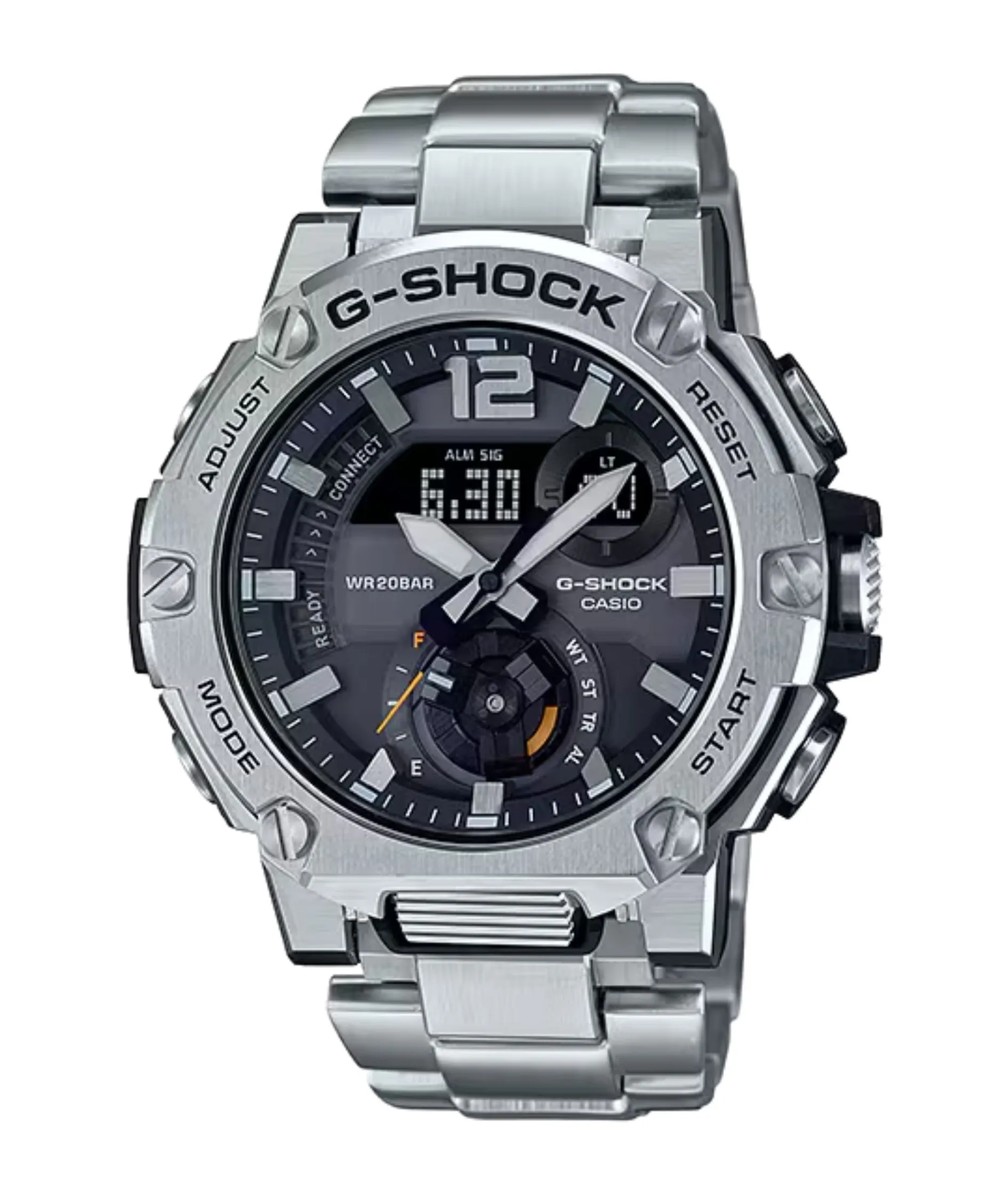 G-Shock G-Steel Carbon Core Guard GST Full Metal 50,3 mm | GST-B300E-5AER