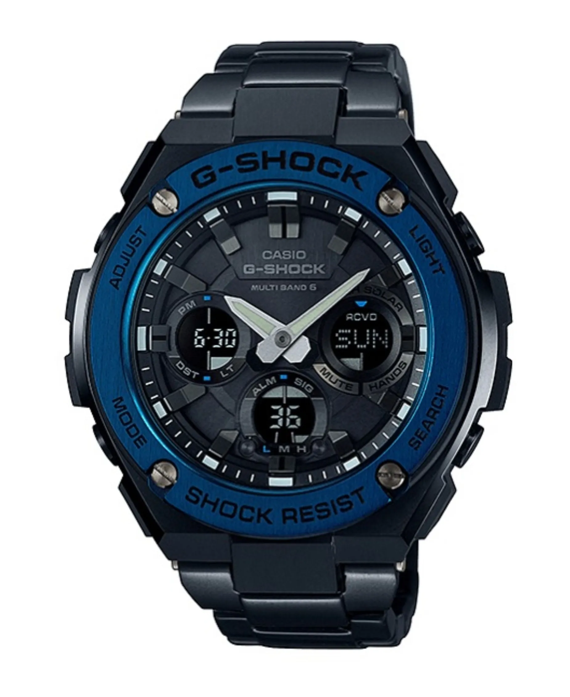 G-Shock G-Steel Tough Solar Azul Noche 52,4 mm | GST-W110BD-1A2ER