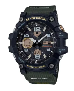 G-Shock Master Of G Mudmaster Verde Militar 56 mm | GWG-100-1A3ER