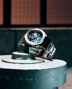G-Shock Metal Gris Plateado GM 44,4 mm | GM-2110D-8AER
