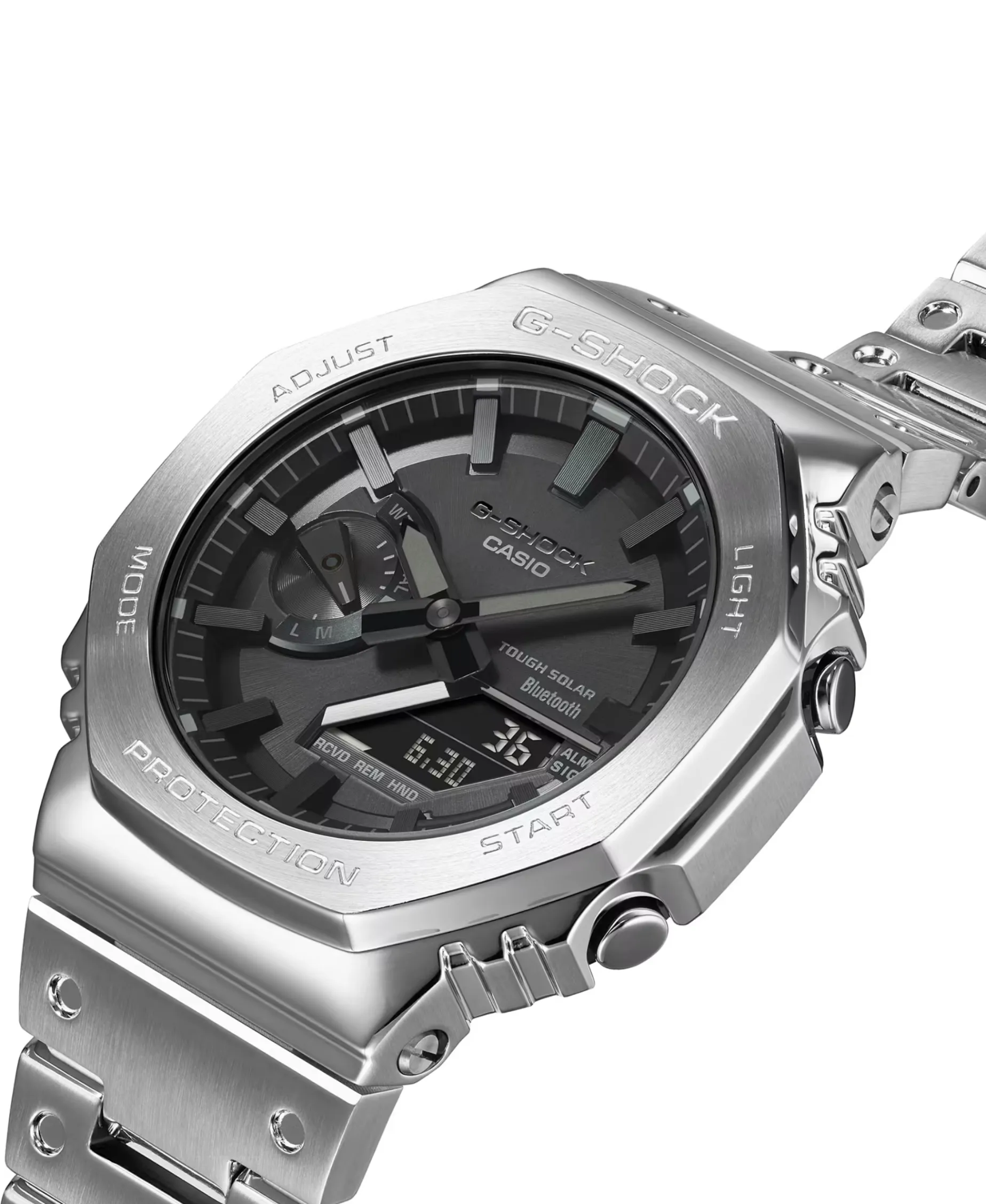 G-Shock Metal Tough Sola Gris 44,4 mm | GM-B2100D-1AER
