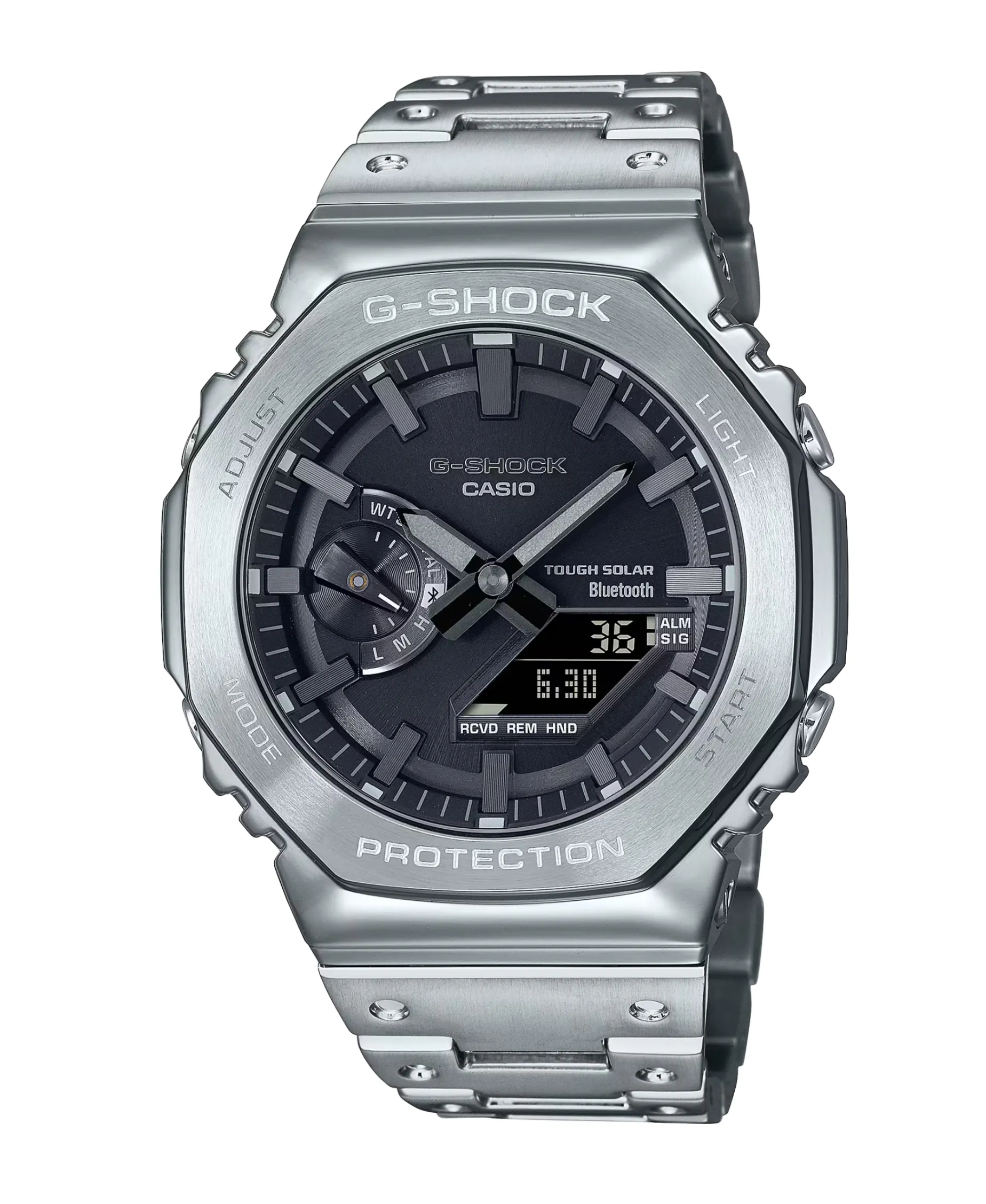 G-Shock Metal Tough Sola Gris 44,4 mm | GM-B2100D-1AER