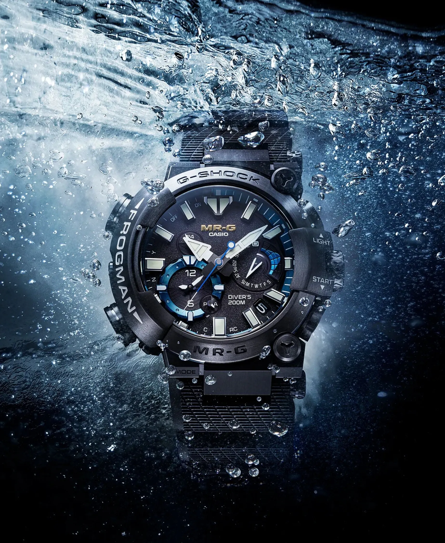 G-Shock MR-G Frogman Titanio Tough Solar 49,7 mm | MRG-BF1000R-1ADR