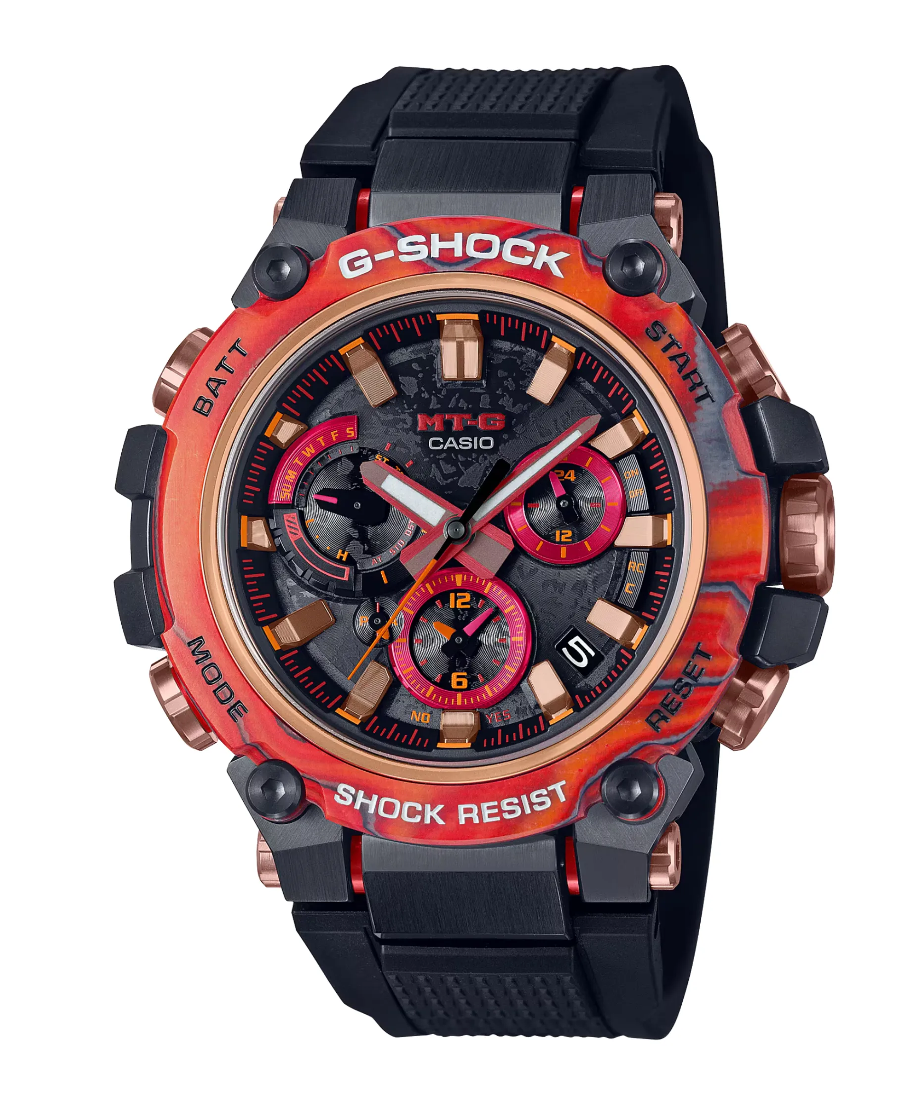 G-Shock 40th Anniversary Flare Red 50 mm | MTG-B3000FR-1AER
