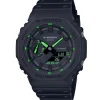 G-Shock Trend Utility Black Verde 45,4 mm | GA-2100-1A3ER
