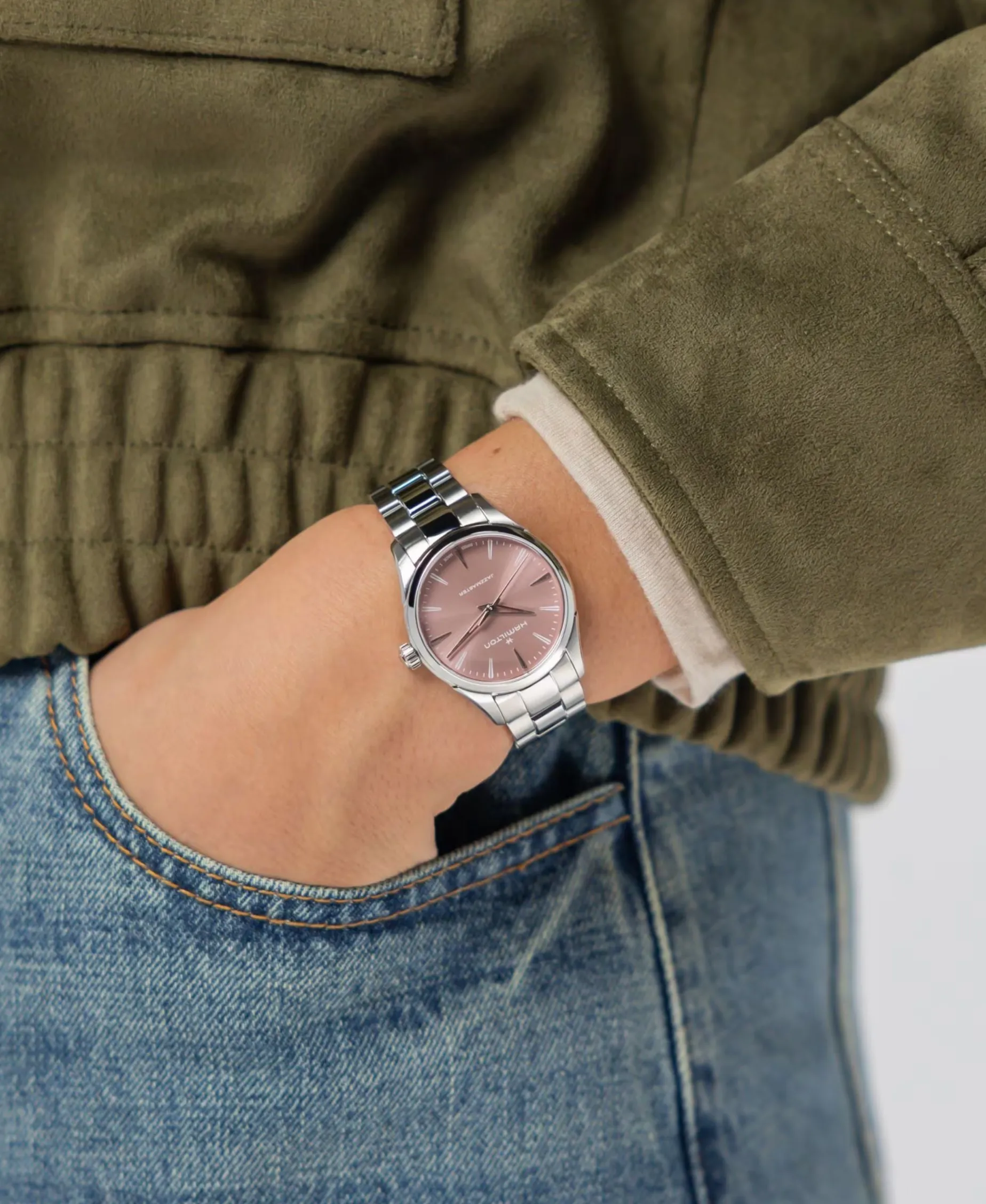 Hamilton Jazzmaster Quartz Rosa 32 mm | H32301171