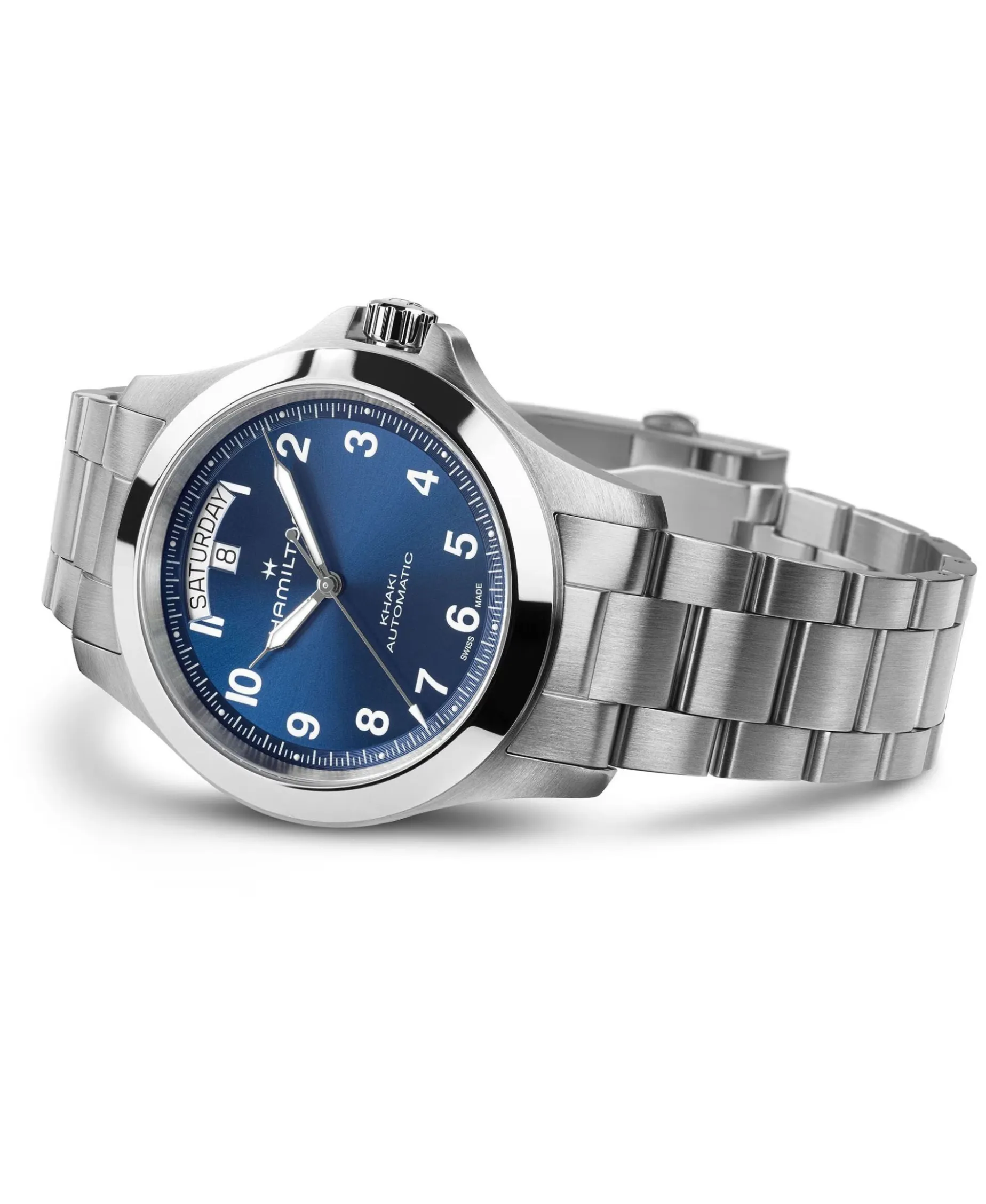 Hamilton Khaki Field King Day-Date Azul 40 mm | H64475140