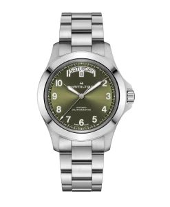 Hamilton Khaki Field King Day-Date Verde 40 mm | H64475160