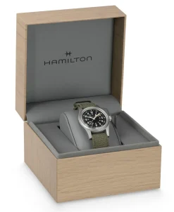 Hamilton Khaki Field Mechanical Negro Acero 36 mm | H69399930