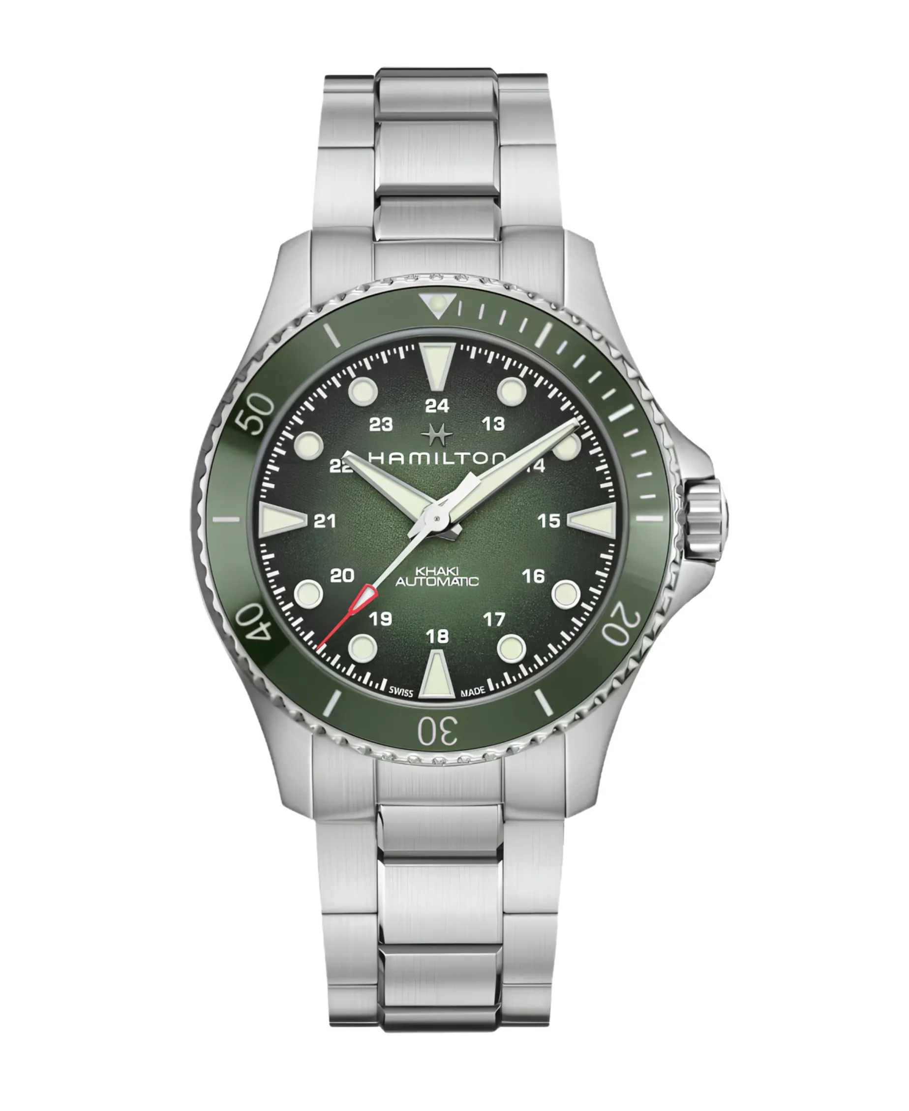 Hamilton Khaki Navy Scuba Auto Verde 43 mm | H82525160