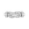 Hebilla FRED G Chance Infinie Oro Blanco 18K Diamantes | 0B0103