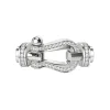 Hebilla FRED G Force 10 Oro Blanco 18K Diamantes | 0B0186