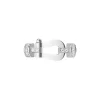 Hebilla FRED M Force 10 Oro Blanco 18K Diamantes | 0B0076
