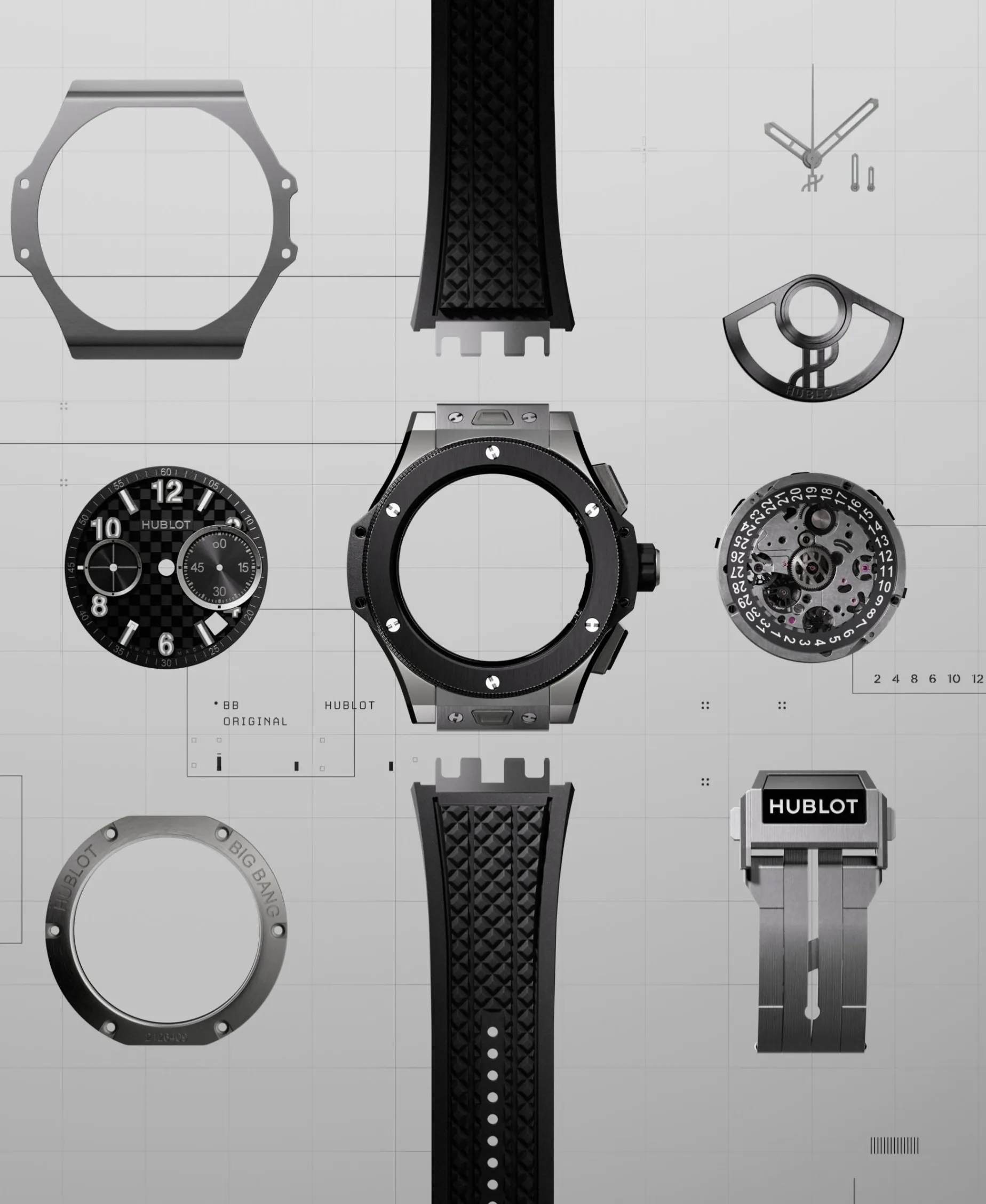 Hublot Big Bang Original Titanium Ceramic 43 mm | 431.NM.1370.RX