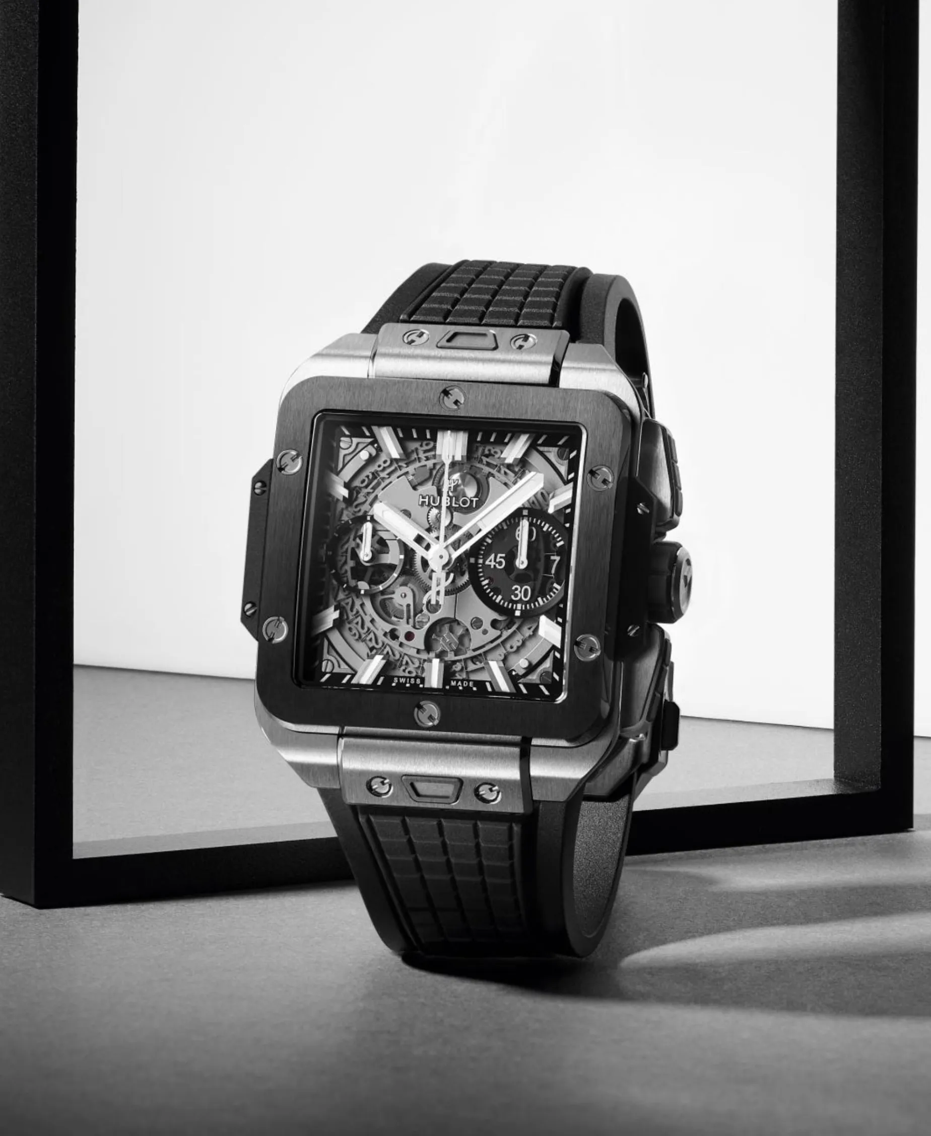 Hublot Square Bang Unico Titanium Ceramic 42 mm | 821.NM.0170.RX