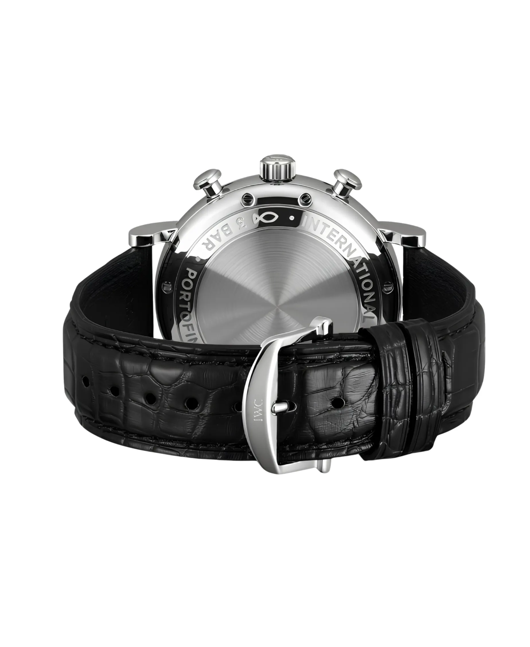 IWC Portofino Chronógrafo 42 mm Piel Negra Esfera Azul | IW391036
