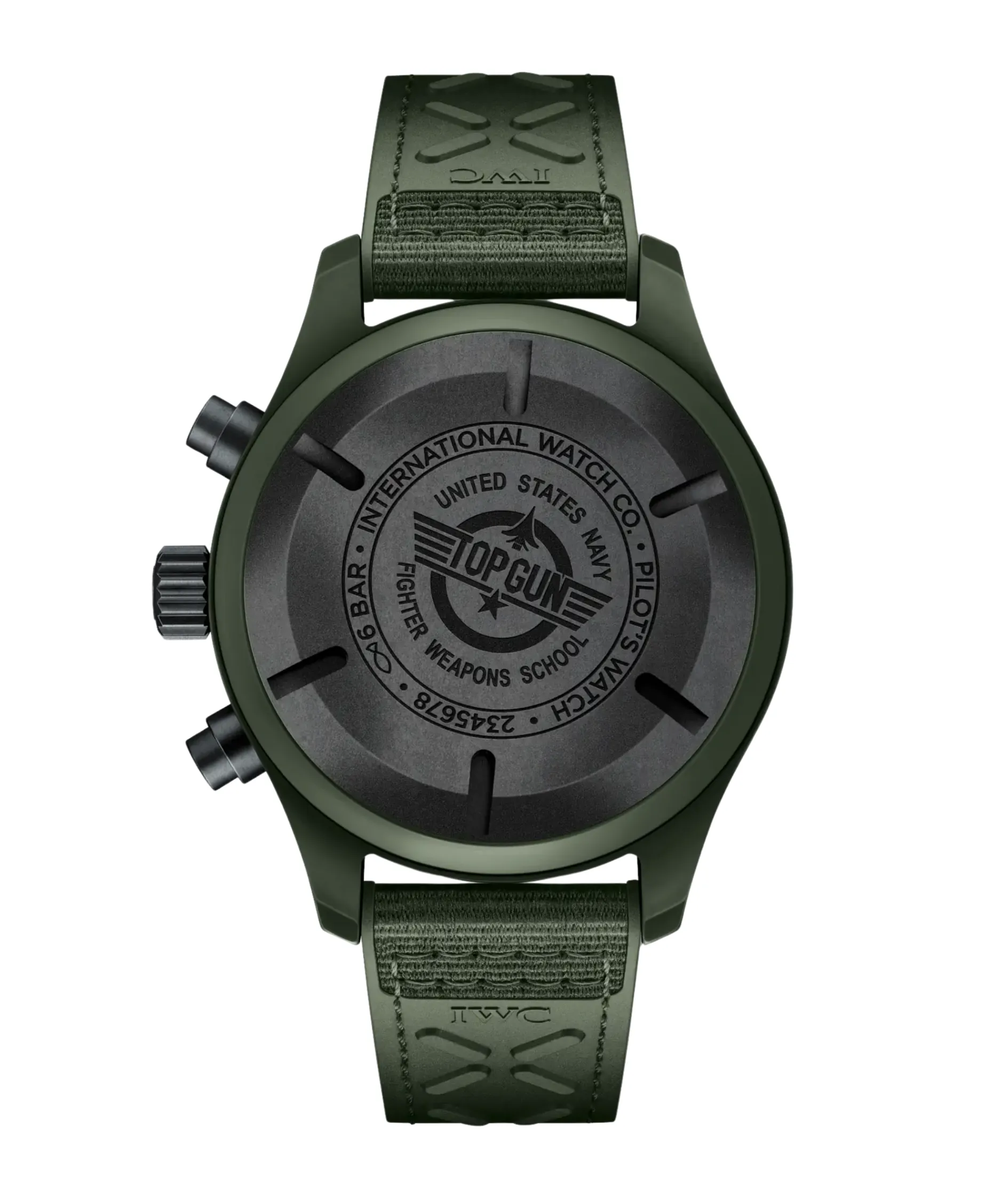 IWC Reloj de Aviador Cronógrafo TOP GUN Edición Woodlan 44,5 mm | IW389106