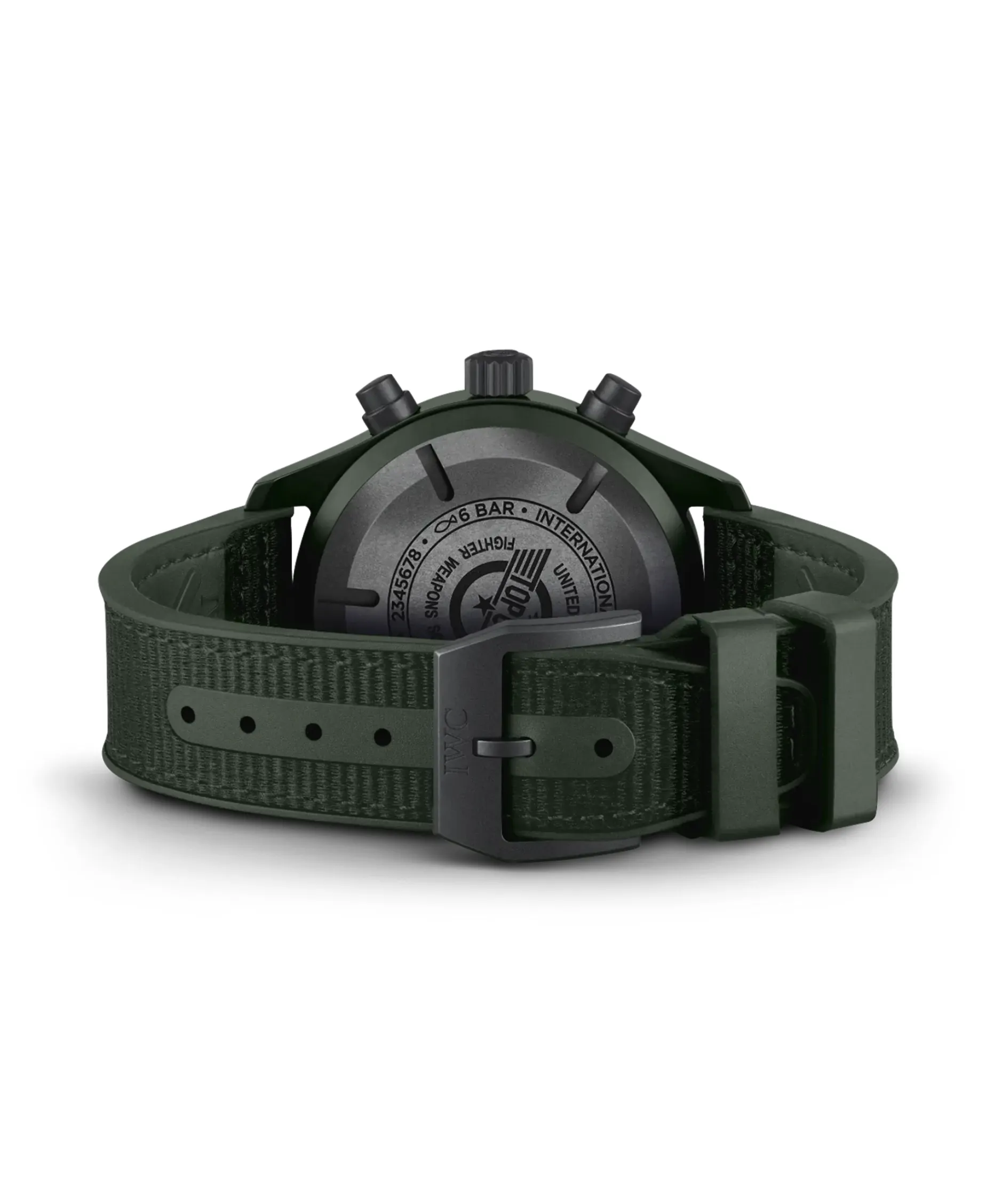 IWC Reloj de Aviador Cronógrafo TOP GUN Edición Woodlan 44,5 mm | IW389106