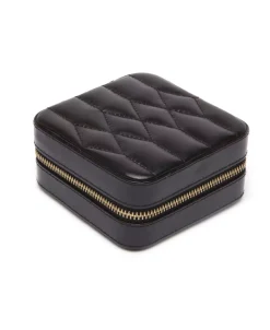 Joyero Caroline WOLF Piel Negra Medium - 329971