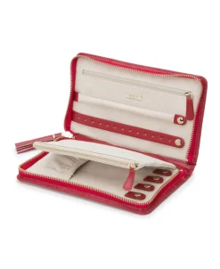 Joyero Caroline WOLF Portafolio Piel Roja - 324872