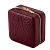 Joyero WOLF x Liberty Piel Borgoña Medium - 381327