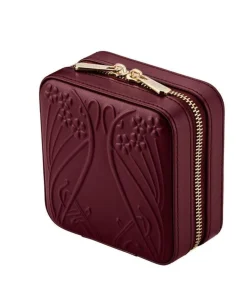 Joyero WOLF x Liberty Piel Borgoña Medium - 381327
