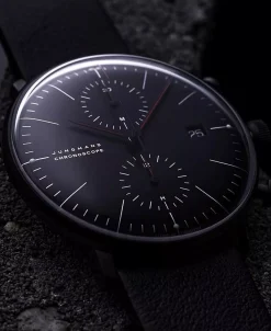 Junghans Max Bill Chronoscope Bauhaus 40 mm | 027/4409.02