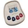 Kit Pendientes Mattioli Puzzle Con Diamantes En Oro Blanco | MOR054B002