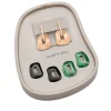 Kit Pendientes Mattioli Puzzle Con Diamantes En Oro Rosa | MOR054R041W