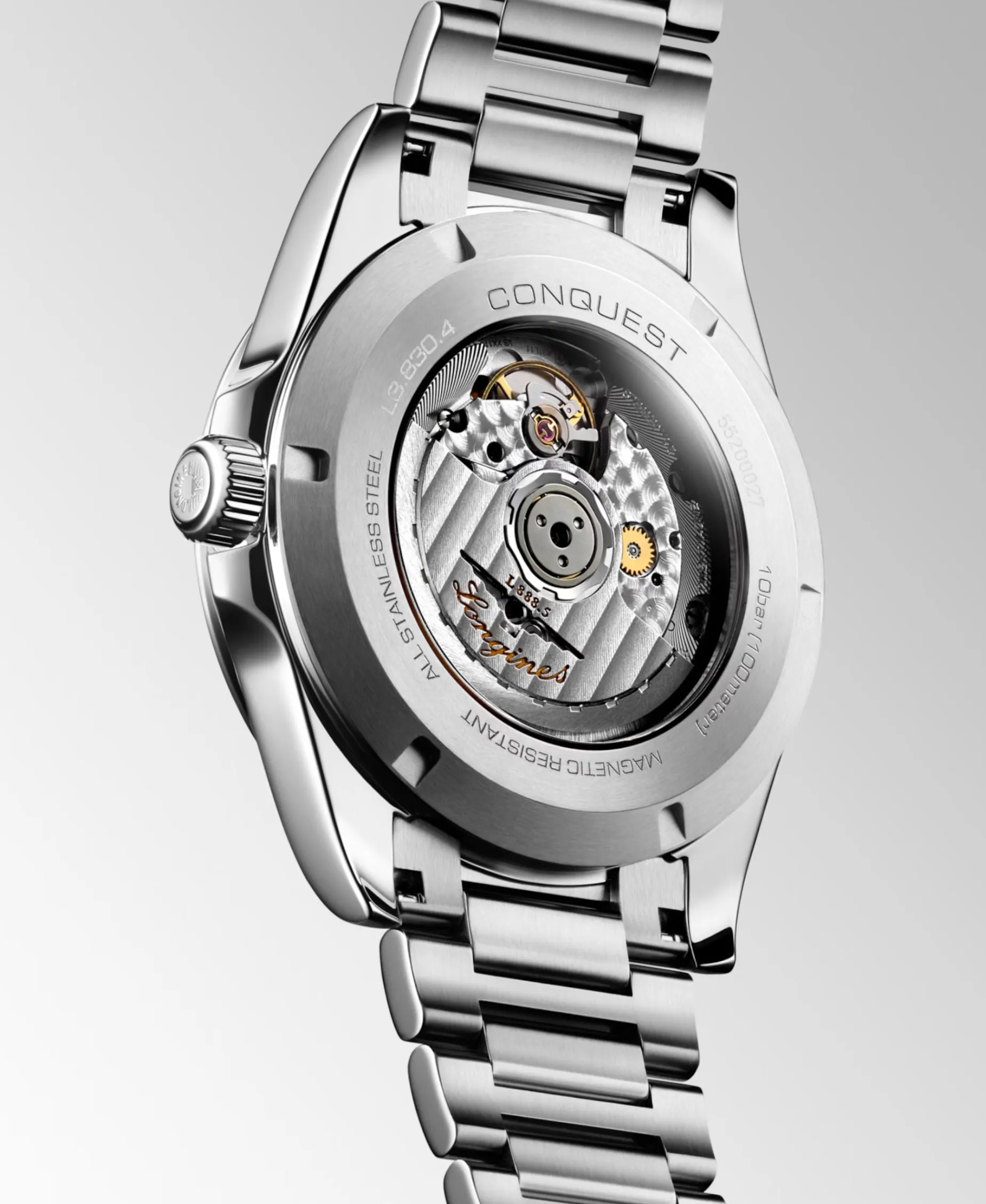 Longines Conquest Automático Plateado Acero 41 mm | L3.830.4.72.6